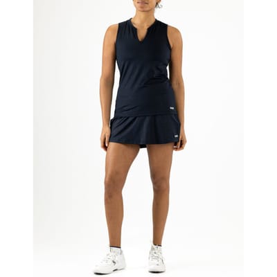 Sjeng Sports JENNAH - Maat: S Dark Blue - Tennis Top Vrouwen - Sporttop - Single Jersey
