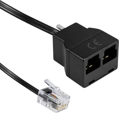 Nuvance P1 Splitter - Passief - Geschikt voor Homewizard - P1 Meter, Laadpaal, Energiemeter, Slimme Meter - RJ12 Poort
