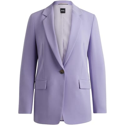 Boss Dames/Dames Jocaluah Normaal Blazer (Amethist Paars)