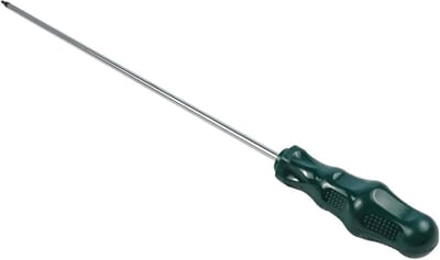 Lange Torx Schroevendraaier - Verlengde Dopbit - Reparaties Krappe Ruimtes - Magnetische Punt - 400 mm Lengte - Zilvergroen