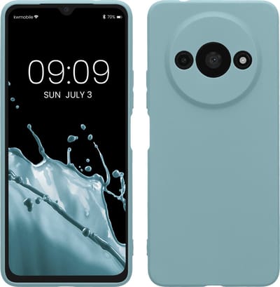 kwmobile telefoonhoesje geschikt voor Xiaomi Redmi A3 - Hoesje voor smartphone - Precisie camera uitsnede - In antieksteen