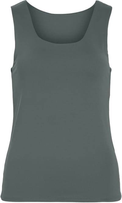 VILA - VIKENZA U-NECK S/L TANK TOP REV - NOOS - Dames - Tops