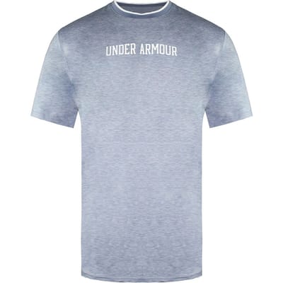 Under Armour Loose Fit Korte Mouw Crew Blauw Heren Recover T-shirt 1361756 420