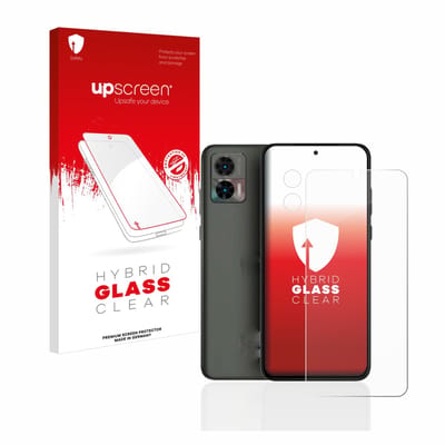 upscreen - Screenprotector voor Motorola Edge 30 Neo (Voor+Camera) - Folie Beschermfolie Beschermglas transparant