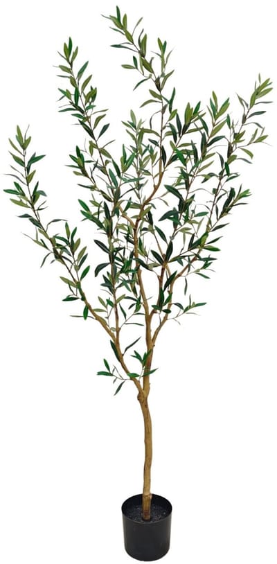 Kunst Olijfboom 165cm | Hoogwaardige Kunstboom | Nep Olijfboom | Kunstplant voor Binnen