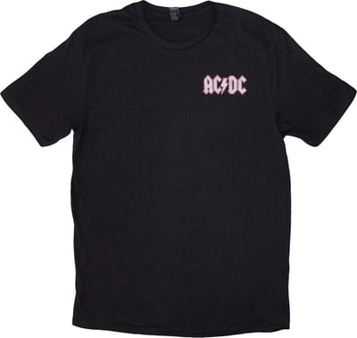 AC/DC - Mini Logo / Dirty Deeds Heren T-shirt - XL - Zwart