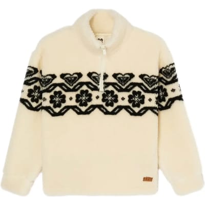 Roxy Treasure Soul G Fleece Wit 14 Years Jongen