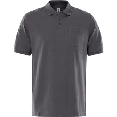 Fristads Heavy Poloshirt 1721 Piq - Donkergrijs - XS