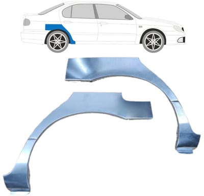 Reparatiepaneel achterspatbord voor Nissan Primera P11 1996-2001