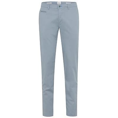 Brax pantalon flatfront model lichtblauw katoen normale fit