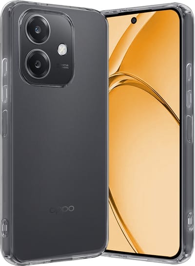 Hoes - Geschikt voor OPPO A40 - Sterk & Shockproof - Hoesje Cover - Siliconen Case - Transparant
