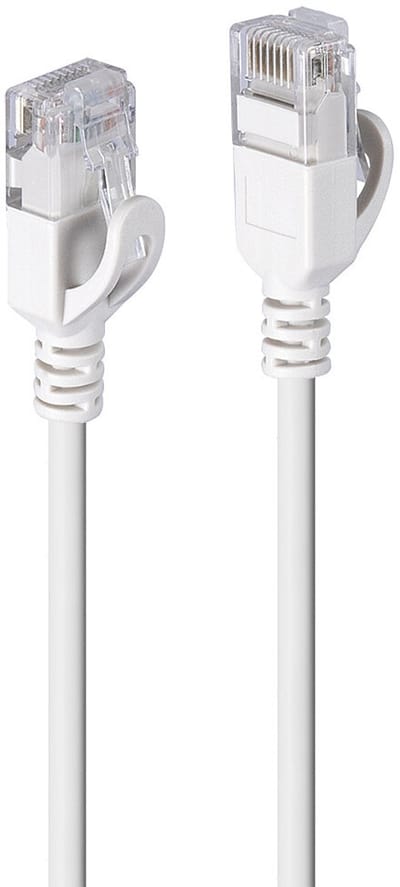 Lindy Cat.6A U/UTP Ultra Slim Ethernet Cable - 2m - Grijs - 2m