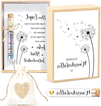 Geldcadeau in geschenkdoos met jute zak en wenskaart, perfect voor verjaardag, bruiloft en afstuderen