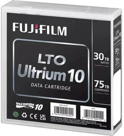Fuji LTO Ultrium 10 - back-up data tape - 30TB / 75TB - 16944686