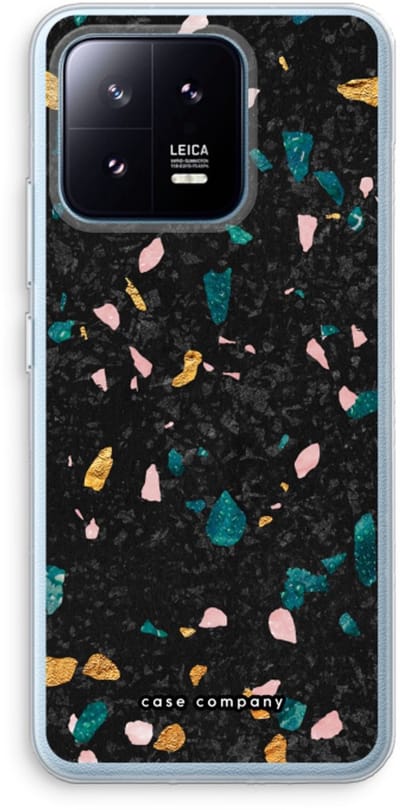 Case Company® - Hoesje geschikt voor Xiaomi 13 Pro hoesje - Terrazzo N°10 - Soft Cover Telefoonhoesje - Bescherming aan alle Kanten en Schermrand