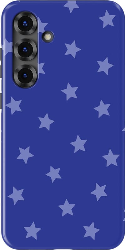 DripCase Hoesje Samsung Galaxy S25 Plus | Sterren Design | Magnetisch Opladen | 2-in-1 Ontwerp | Stars Backcover Blue Moon
