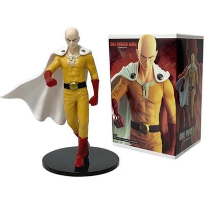 17cm One Punch Man Anime Figuur Cape Saitama Actiemodel Schurk Garou Figuur Kamerdecoraties PVC Verzamelfiguur Speelgoed Premium Kwaliteit