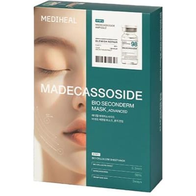 [MEDIHEAL] MADECASSOSIDE Bio Seconderm Mask 10EA beige
