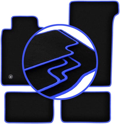 CARLUX-BLUE automatten voor: Mercedes SL R107 zonder katalysator coupé (1971-1989)