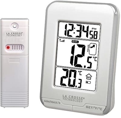 Temperatuurstation met Draadloze Overdracht - Weerstation voor Binnen en Buiten