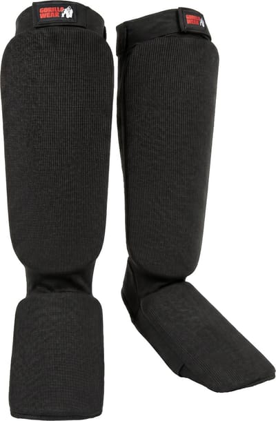 Gorilla Wear Jefferson Scheenbeschermers - Zwart - M
