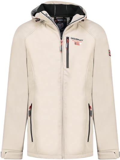 Geographical Norway Softshell Jas Met Capuchon Heren Takito - XXL