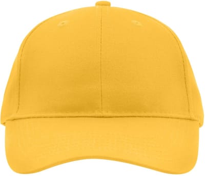 Myrtle Beach Baseball cap - goudgeel - 6-panel - volwassenen - casual / sport pet