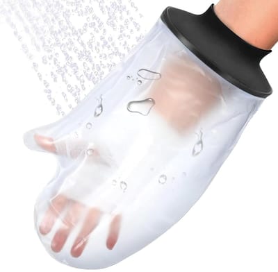 Waterdichte handhoes voor douche na operatie - comfortabele bescherming voor pols en vingers - herbruikbare gips zak
