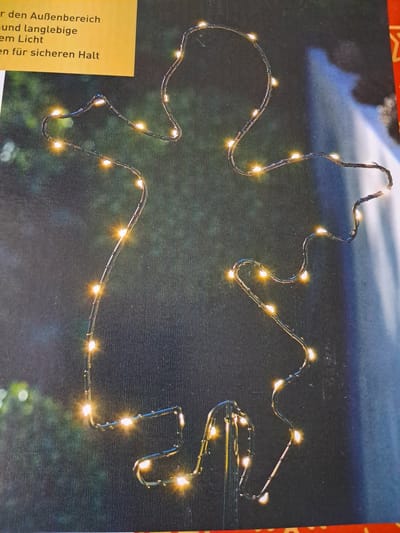 Livarno Home LED Tuinprikker Kerst verlichting - Engel - 46cm - met 6 uurs timer