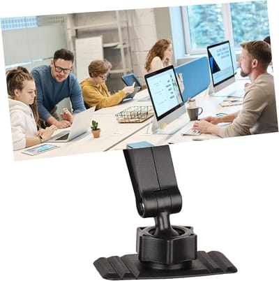 Zelfklevende Convex Spiegel van Acryl met Brede Hoek voor Bureau, Cubicle en Monitor – Voor Persoonlijke Veiligheid en Bescherming (7.5 x 17 cm Rectangular)
