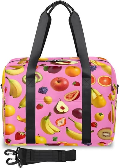 Reis Plunjezak - Weekendtas Sporttas - Veelzijdig Gebruik - Waterdicht Polyester - 32 Liter Capaciteit - Multicolor