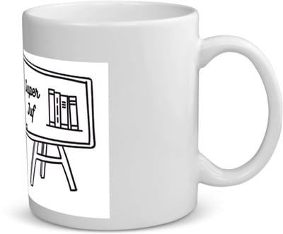 Super juf Mok met opdruk Docent cadeau - Meester en juffen dag - cadeautjes - Juffendag cadeau - cadeau Juf - einde schooljaar - afscheid- 350 ML inhoud