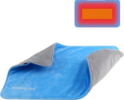 Bovista Knuffeldeken - Bovendeken - Elektrische Plaid - Electrische Deken - Deken - Verwarmingsdeken - Blauw