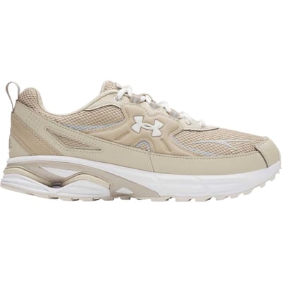 Under Armour Dames Apparition Tech Logo Leren Sneakers (Bruin)