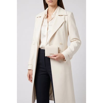Coccinelle Metallic Soft Blanco Maat: OS | Clutches Outlet | Dames | Wit