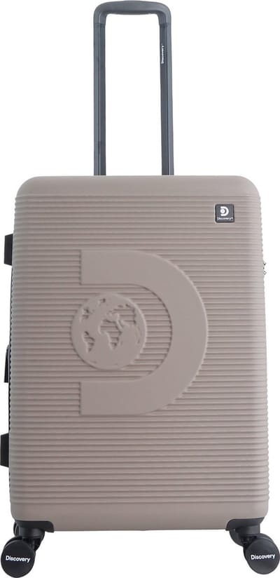 Discovery Eclipse Harde Koffer / Trolley / Reiskoffer - Medium - 68+7 Liters - Bruin - Bruin / Medium