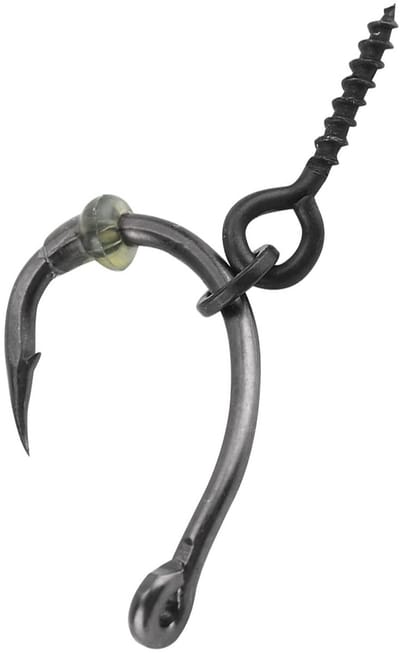Dailygoods- Aasschroeven 30 Stuks - Schroef/haak 6# - Haakstopper - Terminal Tackle - Karpervissen - Hoogwaardige Materialen - Karperaccessoires