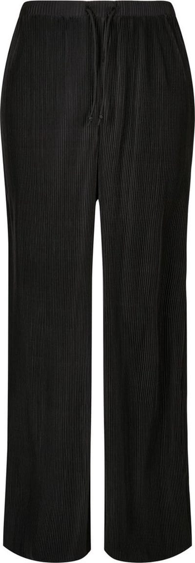 Urban Classics - Plisse Wijde broek - XXL - Zwart