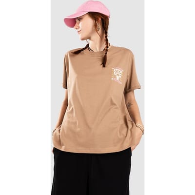 Roxy Oceanregular Poster T-Shirt bruin