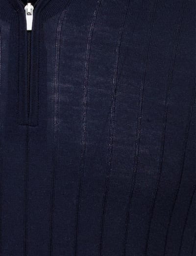 Born With Appetite poloshirt korte mouw donkerblauw