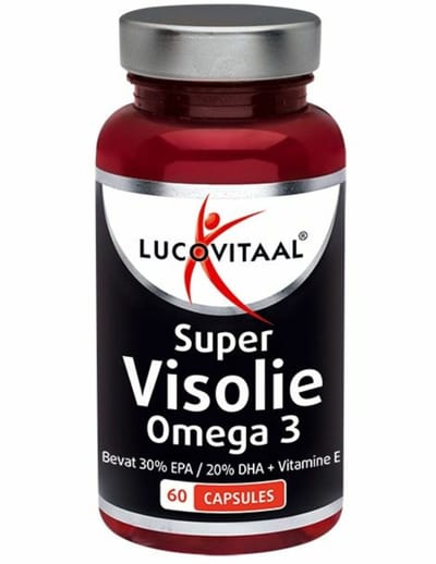 Lucovitaal Super Visolie Omega 3 - 3 x 60 capsules - Voordeelverpakking