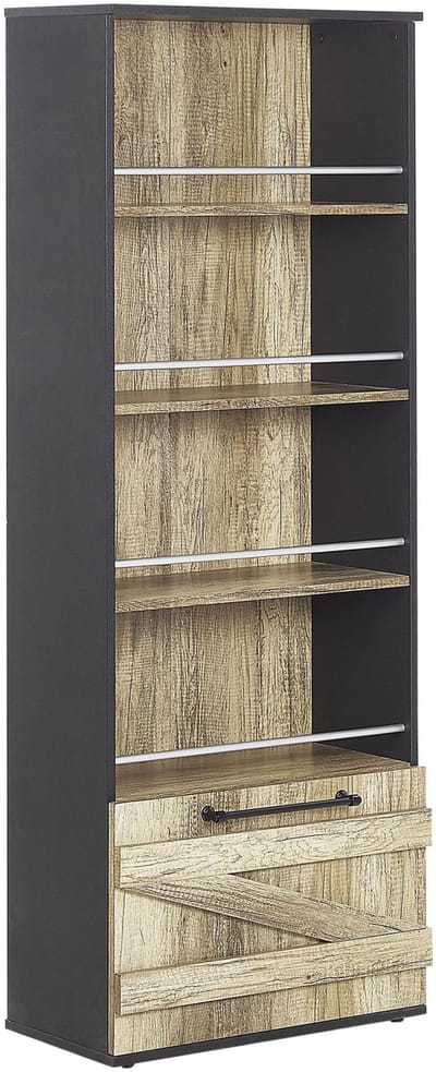 SALTER - Boekenkast - Lichte houtkleur - Vezelplaat