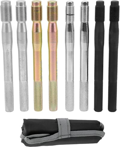 Wielbout Uitlijningspin Set - Wielhanger Pin - Wielen Monteren - Nauwkeurige Uitlijning - M14 M12 - Metaal