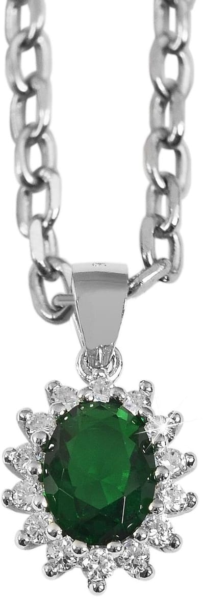 AKZENT Akzent Dames hanger "Divna" van 925 Sterlingzilver, gerhodineerd, duurzaam
