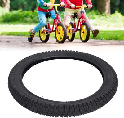 Kinderfiets Buitenband - Jeugdfietsband Mountainbikeband - Dagelijks Fietsen - Lekbestendig H-patroon - 16 x 2.125 - Zwart