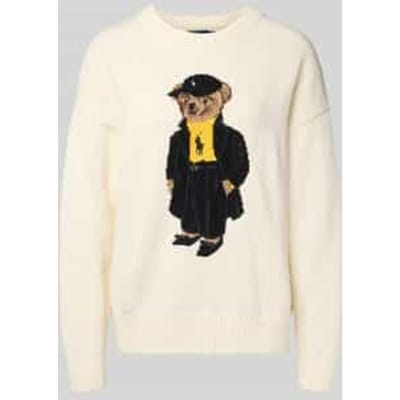 Gebreide pullover met ronde hals