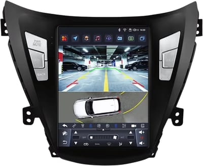 Autoradio met bluetooth - Carplay - Voor Hyundai Elantra Avante i35 (2011-2013) - Geschikt voor Apple en Android - Stereo - Navigatie - Navigatiesysteem auto