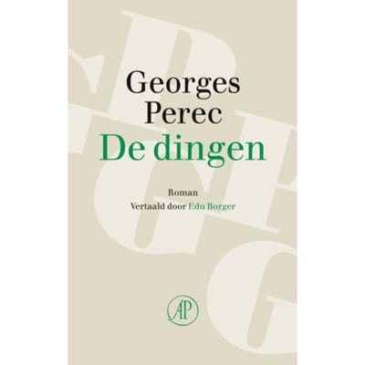 De Dingen - Georges Perec