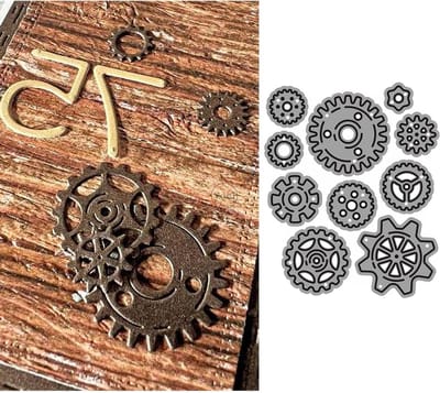 Metalen Snijmatrijzen - Papier Stansen - Kaarten Maken - Koolstofstaal - Zie Afbeelding - Zilver