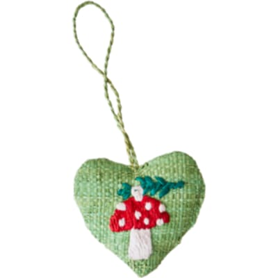 Rice kerst - kerstboomhanger paddenstoel